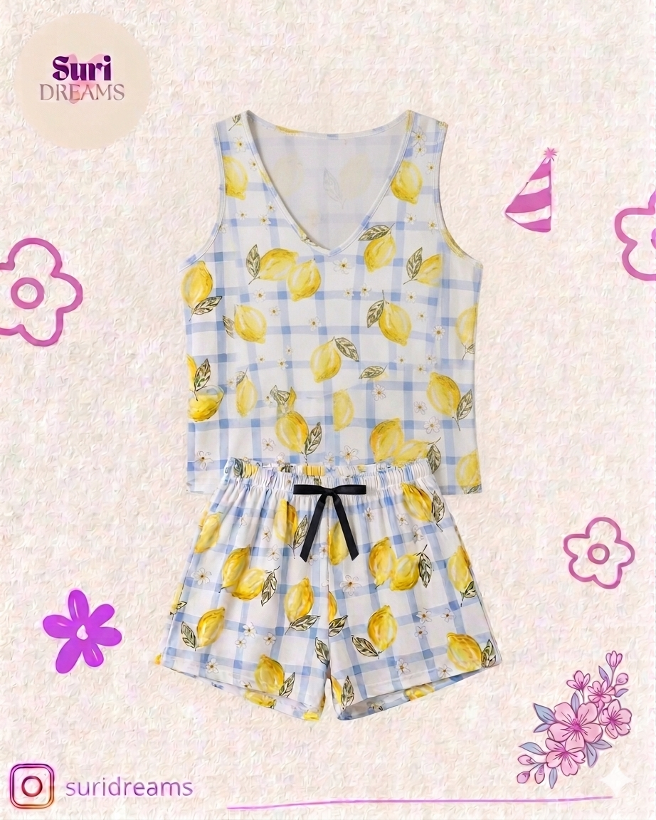 Pijama limones