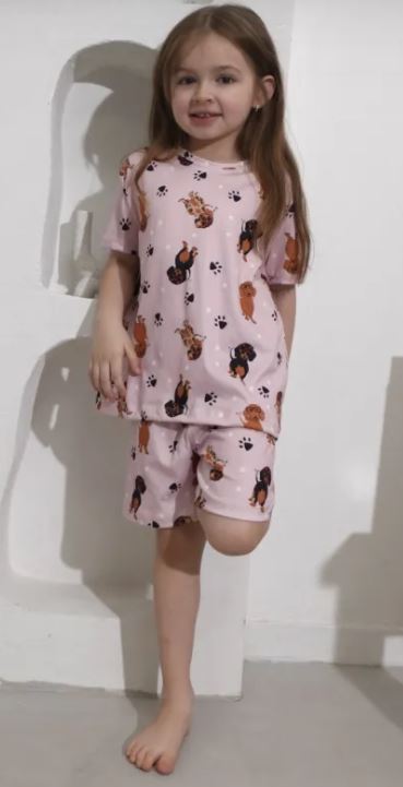 Pijama Raff rosa